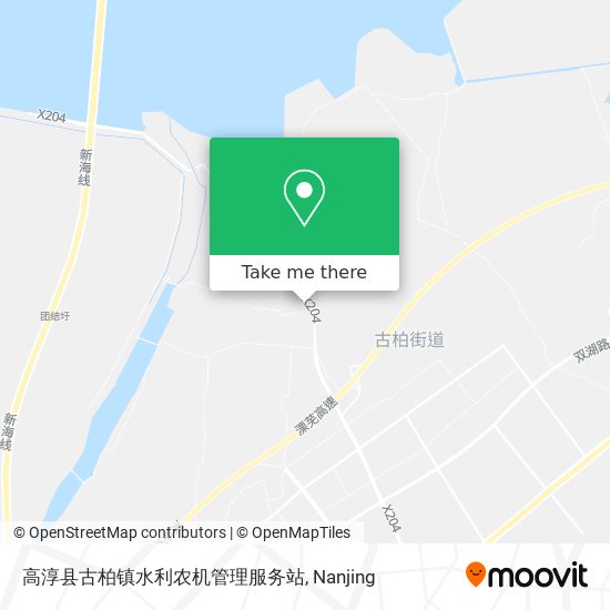 高淳县古柏镇水利农机管理服务站 map