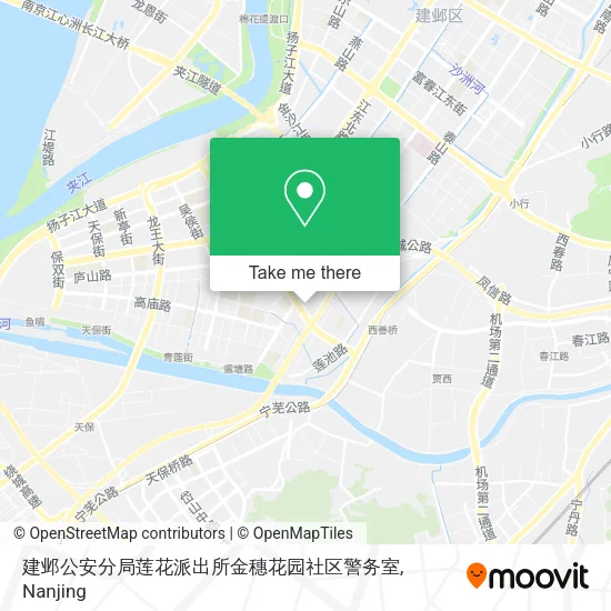 建邺公安分局莲花派出所金穗花园社区警务室 map