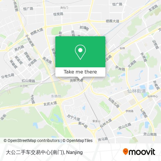大公二手车交易中心(南门) map