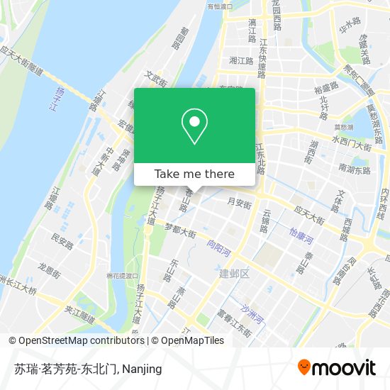 苏瑞·茗芳苑-东北门 map