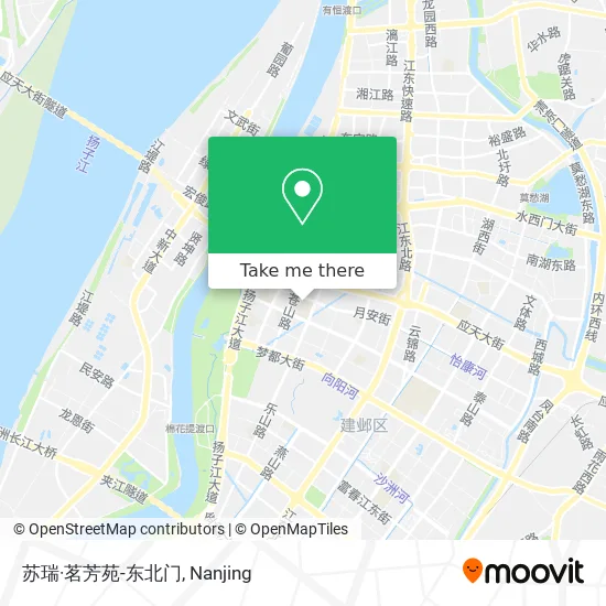 苏瑞·茗芳苑-东北门 map