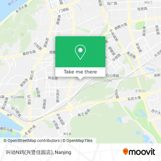 叫动N鸡(兴贤佳园店) map