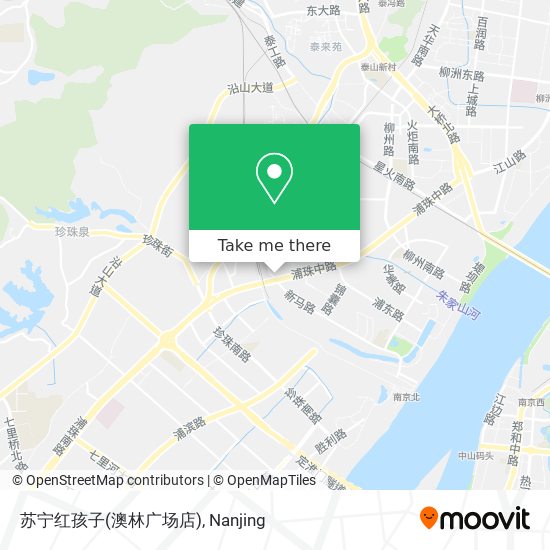 苏宁红孩子(澳林广场店) map