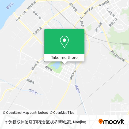 华为授权体验店(雨花台区板桥新城店) map