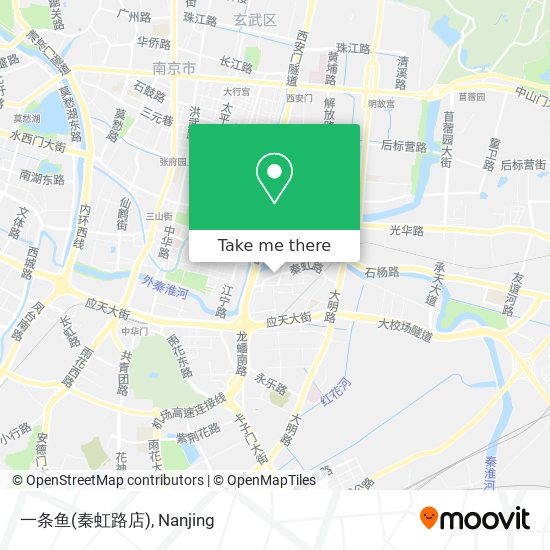 一条鱼(秦虹路店) map
