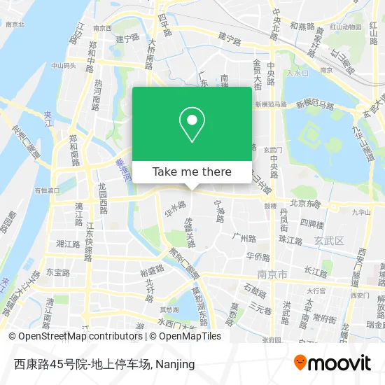 西康路45号院-地上停车场 map