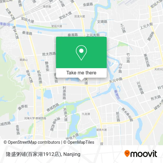 隆盛粥铺(百家湖1912店) map