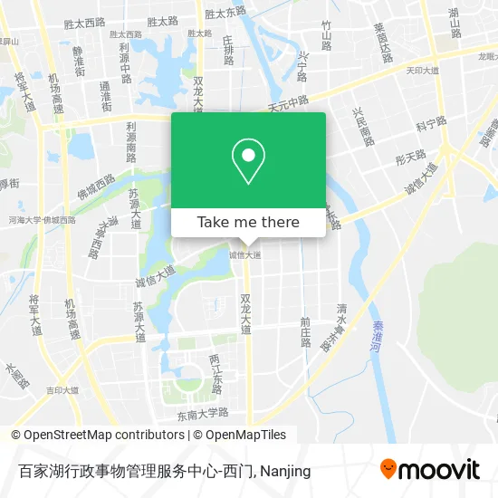 百家湖行政事物管理服务中心-西门 map