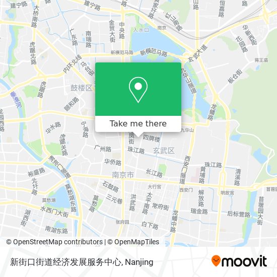 新街口街道经济发展服务中心 map