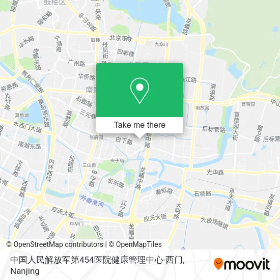 中国人民解放军第454医院健康管理中心-西门 map