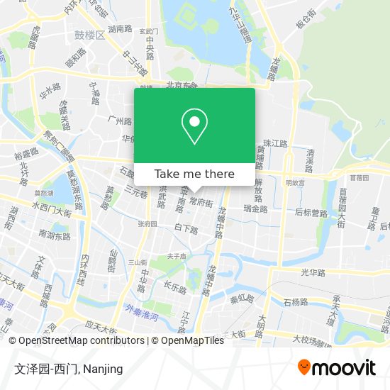 文泽园-西门 map