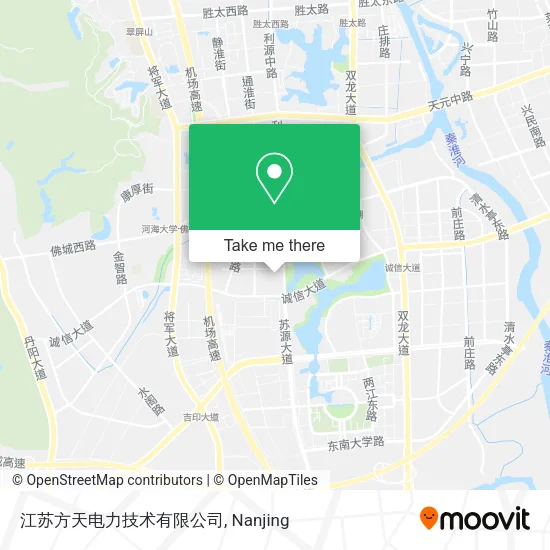 江苏方天电力技术有限公司 map