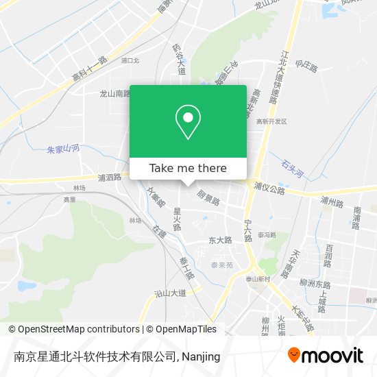 南京星通北斗软件技术有限公司 map
