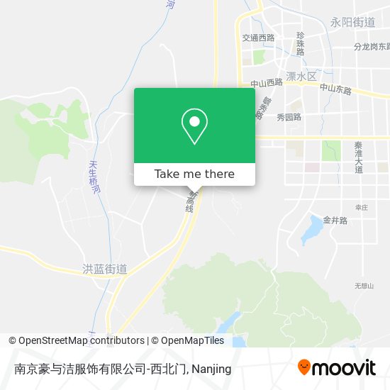 南京豪与洁服饰有限公司-西北门 map