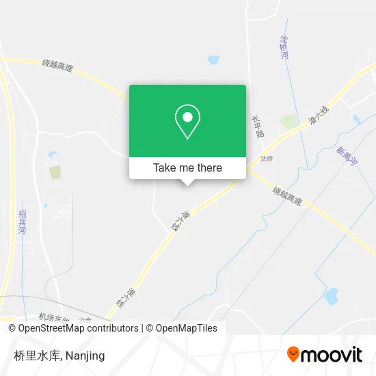桥里水库 map