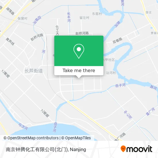 南京钟腾化工有限公司(北门) map