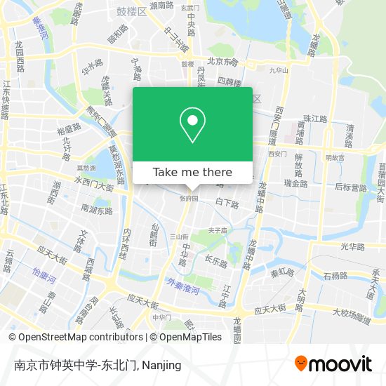 南京市钟英中学-东北门 map