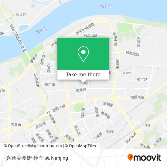 兴智美食街-停车场 map