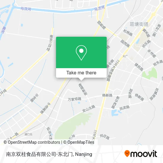 南京双桂食品有限公司-东北门 map