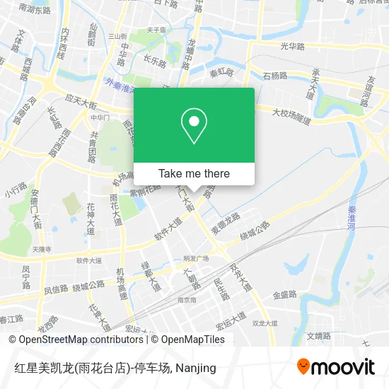 红星美凯龙(雨花台店)-停车场 map
