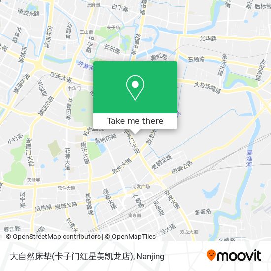 大自然床垫(卡子门红星美凯龙店) map