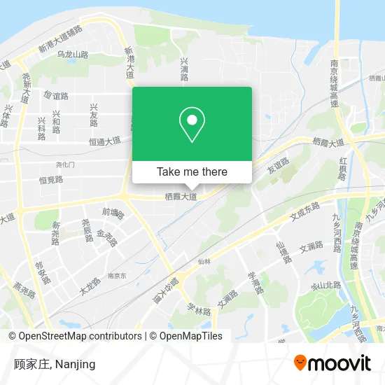 顾家庄 map