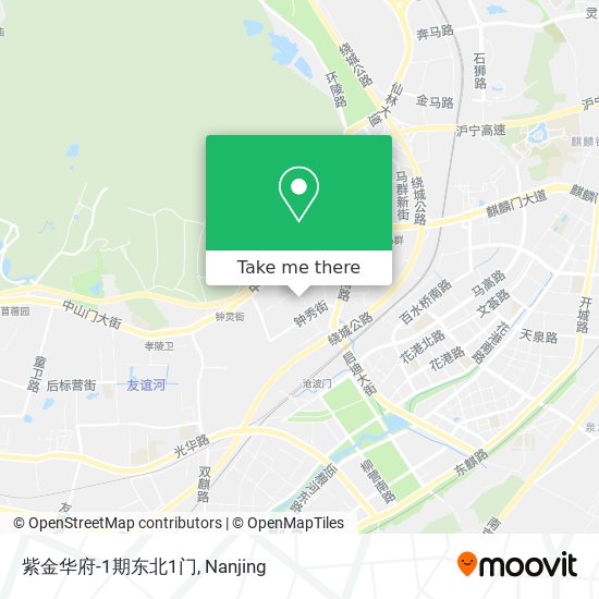 紫金华府-1期东北1门 map