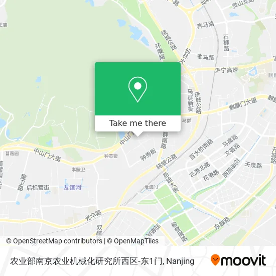 农业部南京农业机械化研究所西区-东1门 map