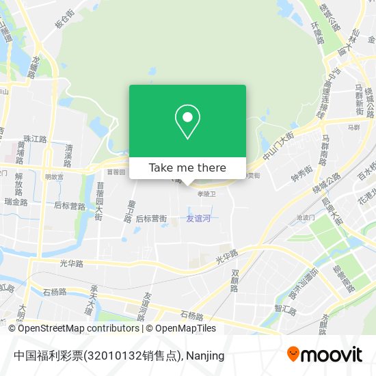 中国福利彩票(32010132销售点) map
