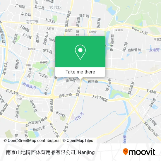 南京山地情怀体育用品有限公司 map