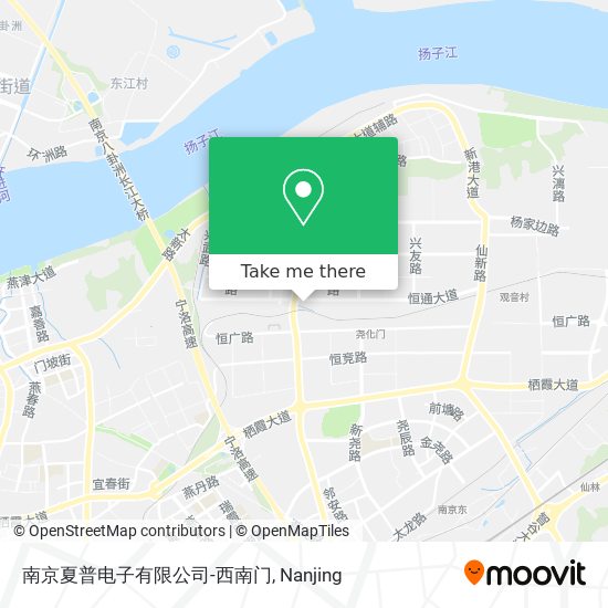 南京夏普电子有限公司-西南门 map