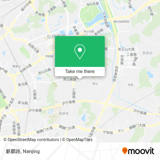 麒麟路 map