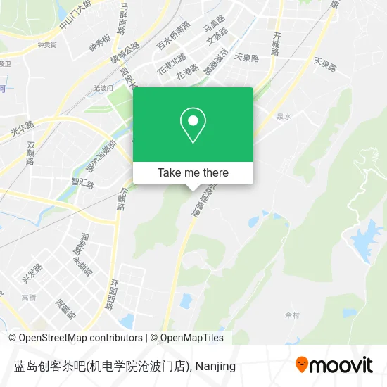 蓝岛创客茶吧(机电学院沧波门店) map