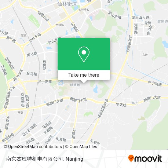 南京杰恩特机电有限公司 map