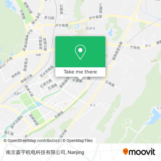南京森宇机电科技有限公司 map