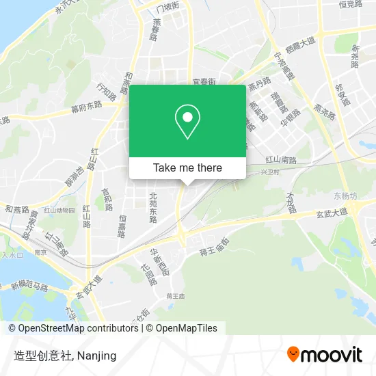 造型创意社 map