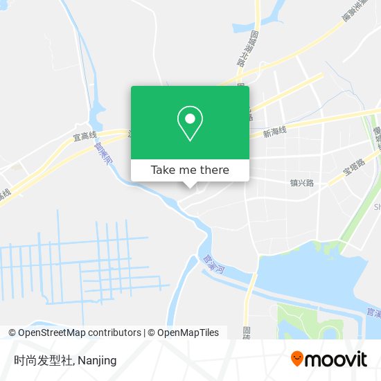 时尚发型社 map