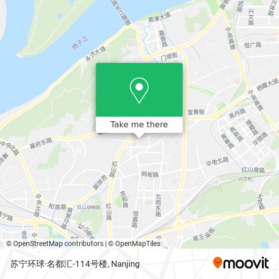 苏宁环球·名都汇-114号楼 map