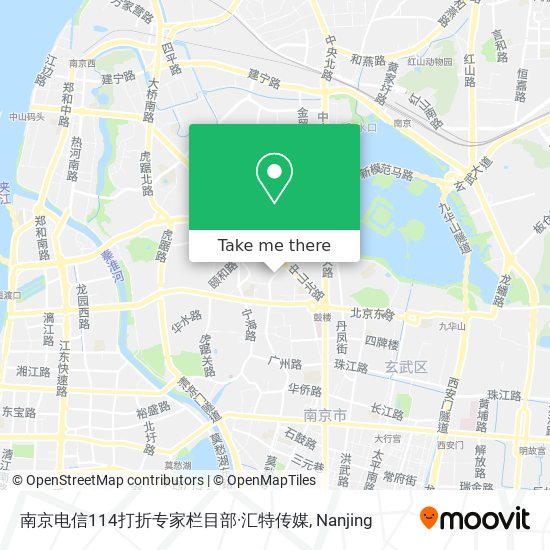 南京电信114打折专家栏目部·汇特传媒 map