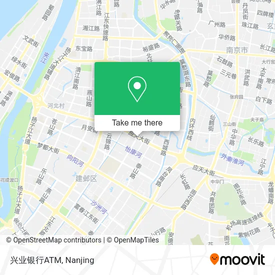 兴业银行ATM map