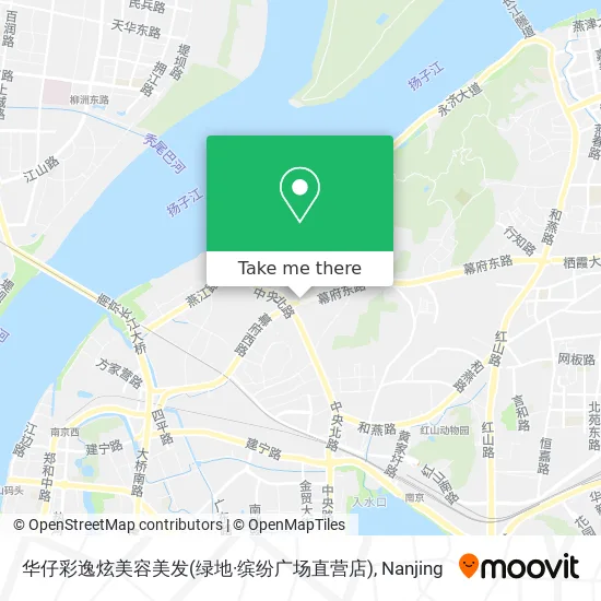 华仔彩逸炫美容美发(绿地·缤纷广场直营店) map