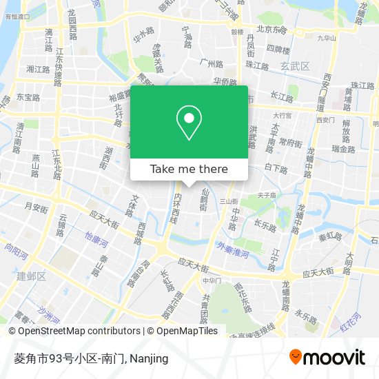 菱角市93号小区-南门 map