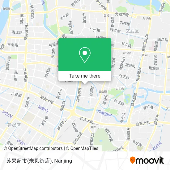 苏果超市(来凤街店) map