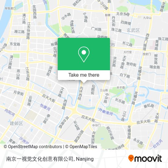南京一视觉文化创意有限公司 map