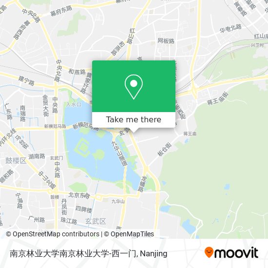南京林业大学南京林业大学-西一门 map