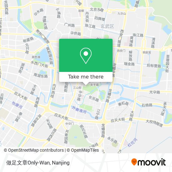 做足文章Only-Wan map
