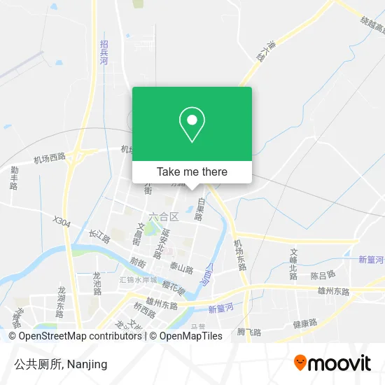 公共厕所 map