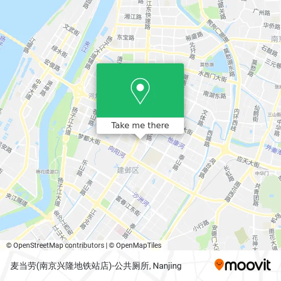 麦当劳(南京兴隆地铁站店)-公共厕所 map