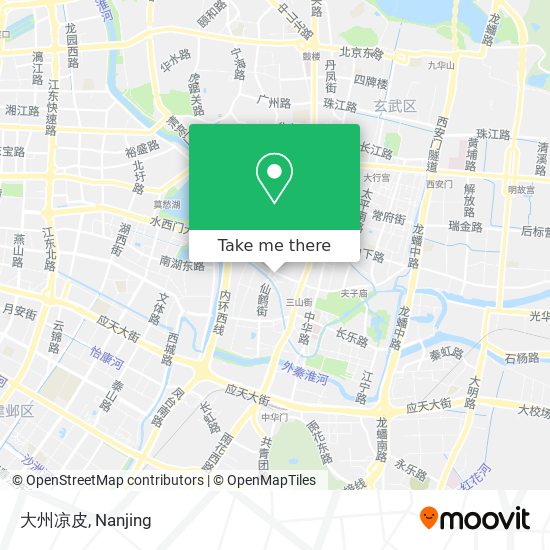 大州凉皮 map