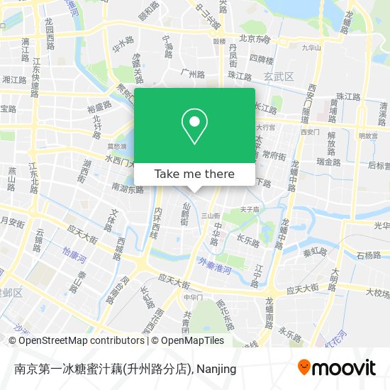 南京第一冰糖蜜汁藕(升州路分店) map